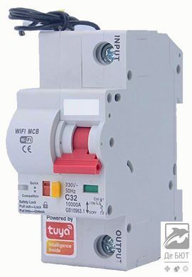 Розумний автоматичний вимикач Tervix Pro Line WiFi Circuit Breaker, 32A