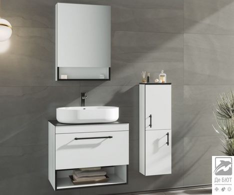 Пенал підвісний Imprese BLACK EDGE 30 см (f32113W)