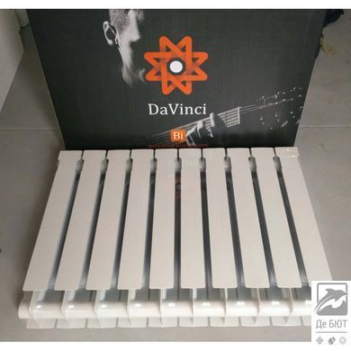 Радіатор біметалевий Davinci Bi 500/100, (1 секція)