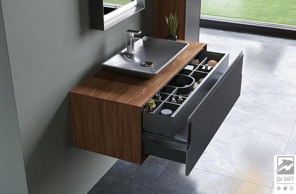 Тумба з раковиною Di Marco Moretta 100 см Walnut (DM06C005WT