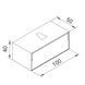 Тумба з раковиною Di Marco Moretta 100 см Walnut (DM06C005WT