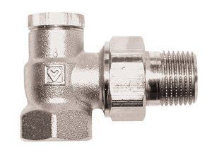 Вентиль запірний RL-1, кутовий 3/4"