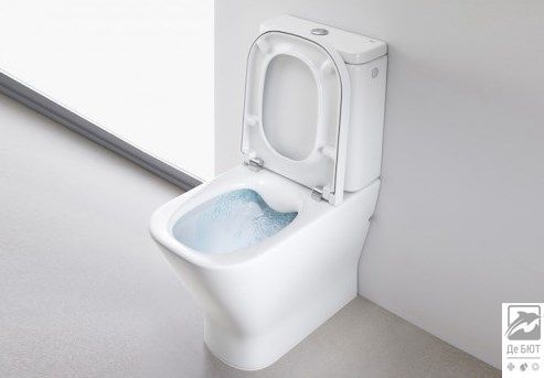 Унітаз-компакт Roca Gap Clean Rim c кришкою Soft-Close A34D738000