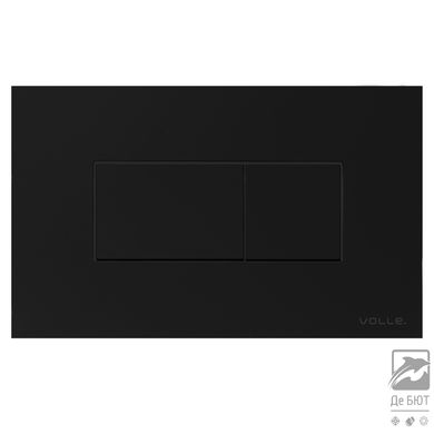 Комплект: Інсталяція Volle Master Neo 201010 з чорної клавішею змиву + Унітаз підвісний Volle NEMO BLACK Rimless чорний матовий 13-17-316 Black з сидінням Slim slow-closing