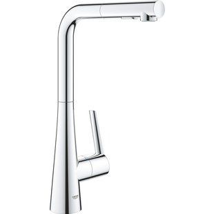 Змішувач для кухні з висувним виливом Grohe Zedra (32553002)